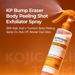Dr.Melaxin Peel Shot | Exfoliating Kojic Acid | Turmeric Spray 200ml